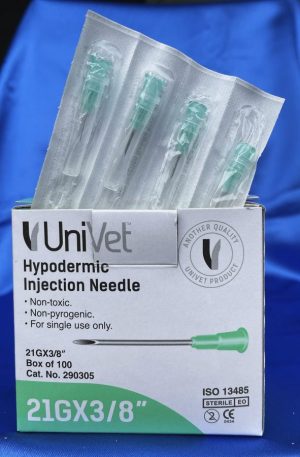 21G x 3/8" Needles - 50 Pack